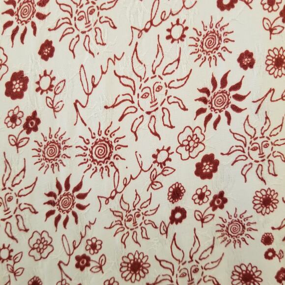 Sandro Paris Women's Trinidad Plein Soleil Faux Wrap Hi Lo Midi Dress Size 8 - Picture 8 of 14